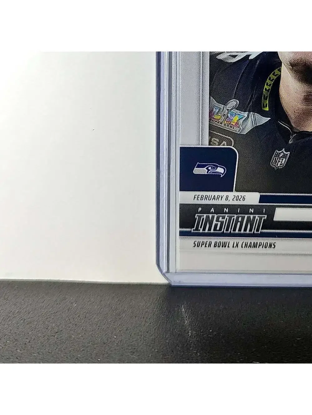 Grey Zabel Rookie 2026 Panini NFL Super Bowl LIX Champions #12 Card Seahawks